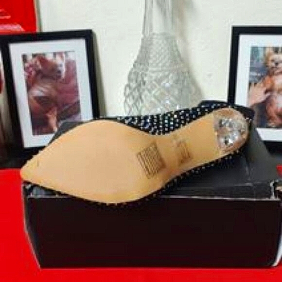 Fashion Nova Rhinestone Booties w/ Clear Heel (Color Available: Black) - Picture 14 of 16